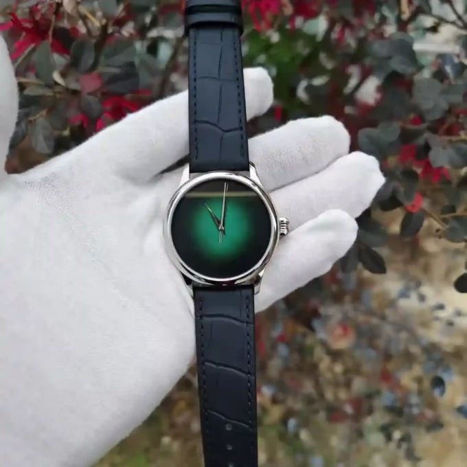 Unboxing of Tophill green and black dial automatic watch