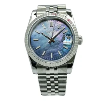 Seiko Mod Datejust Pearl