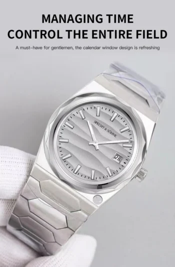 37mm Desert Waves men’s watch with sapphire crystal